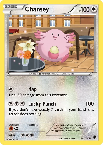 Chansey card image