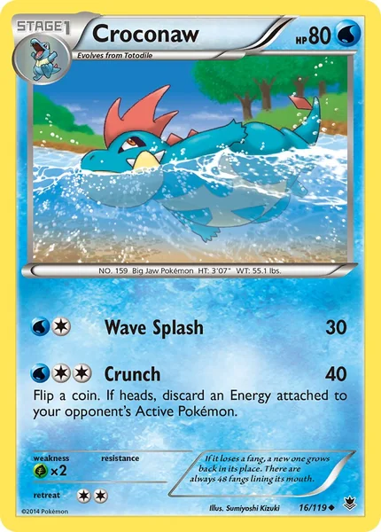 Croconaw card image