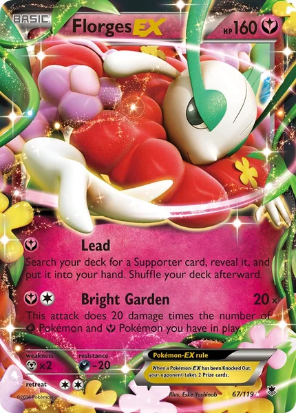 Florges EX card image