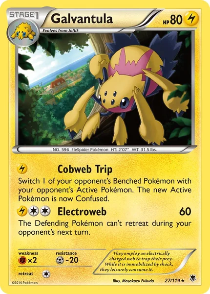 Galvantula card image