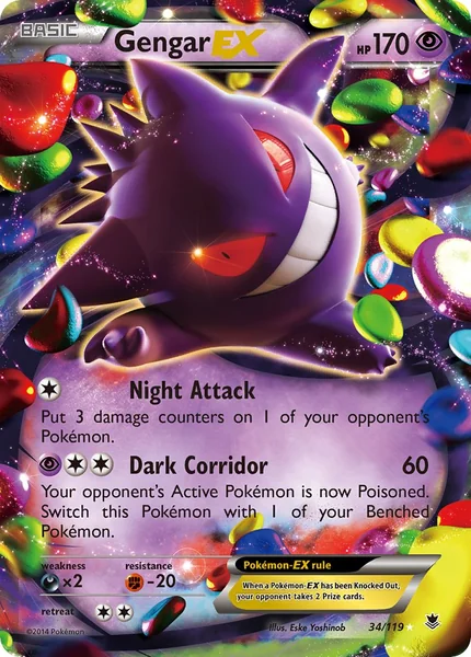 Gengar EX card image