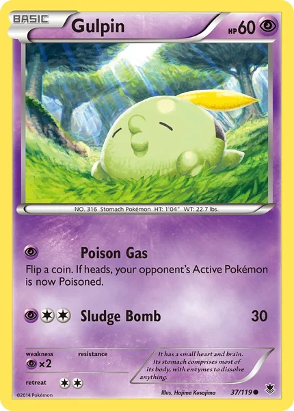 Gulpin card image