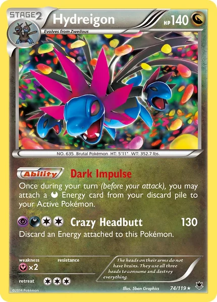 Hydreigon card image
