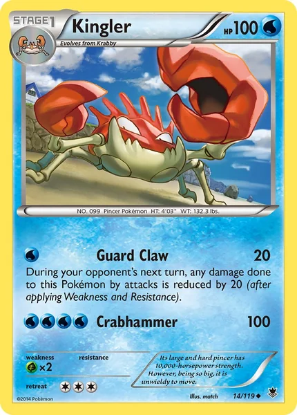 Kingler card image