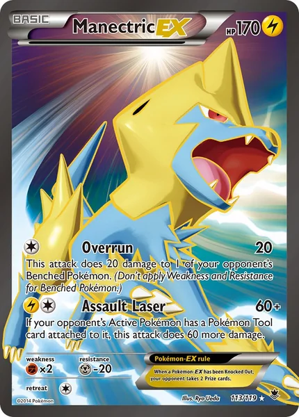 Manectric EX card image
