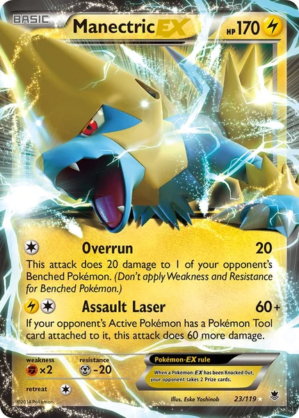 Manectric EX card image