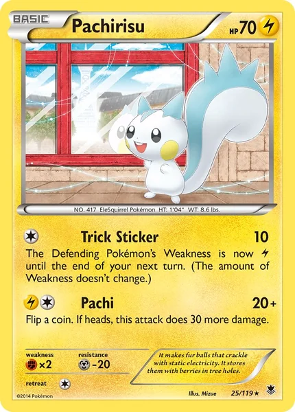 Pachirisu card image