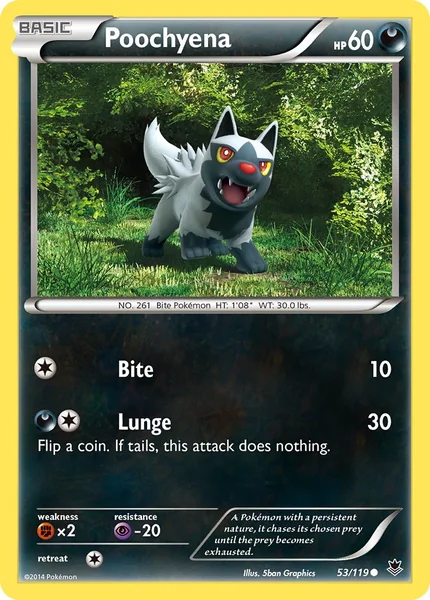 Poochyena card image