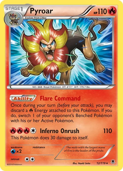Pyroar card image