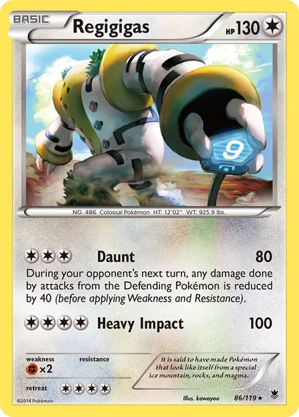 Regigigas card image