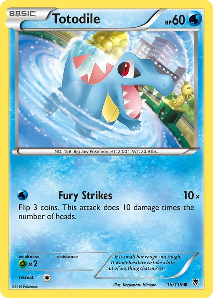 Totodile card image