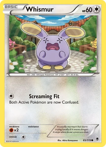 Whismur card image