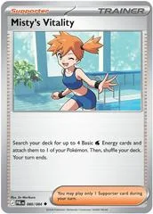 Misty's Vitality card image