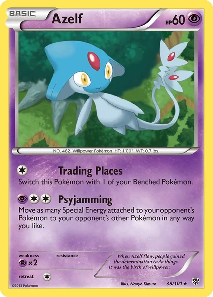 Azelf card image