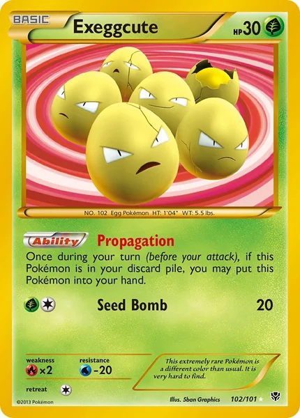 Exeggcute card image