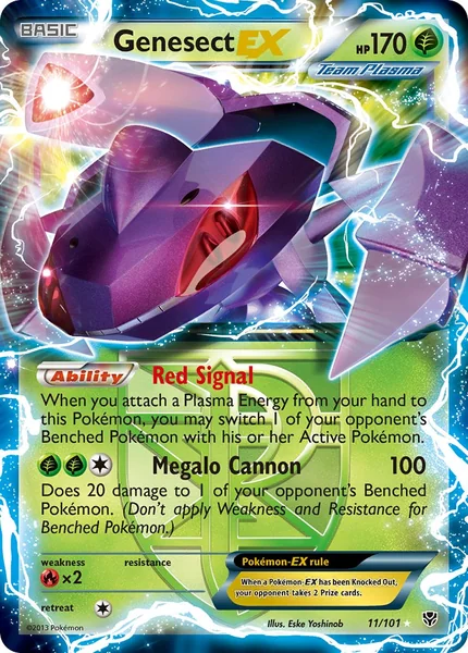 Genesect EX card image