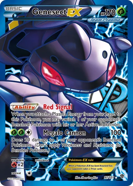Genesect EX card image