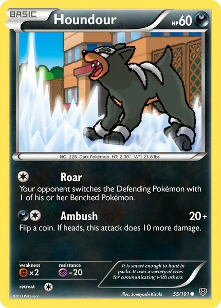 Houndour card image