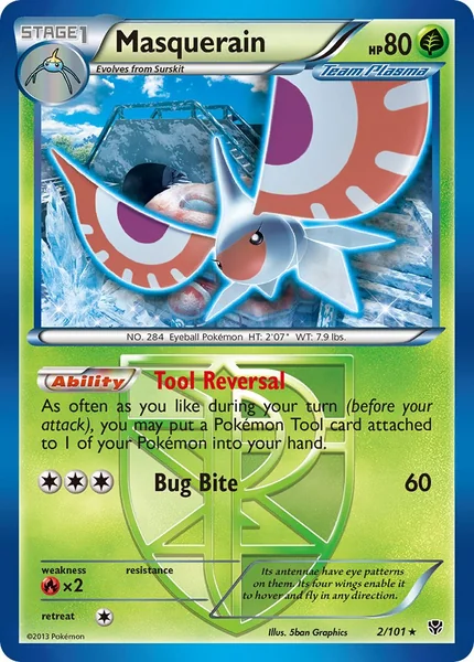 Masquerain card image