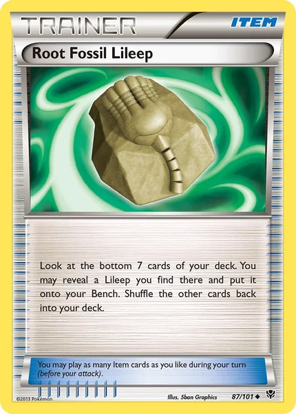 Root Fossil Lileep card image