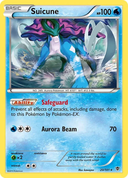 Suicune card image