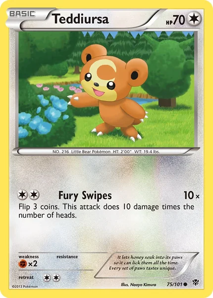 Teddiursa card image