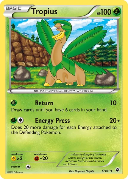 Tropius card image