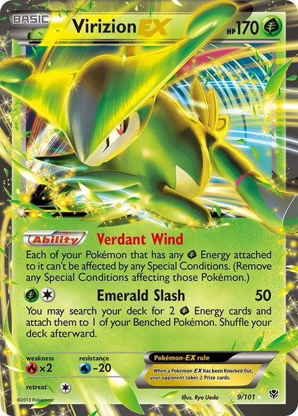 Virizion EX card image