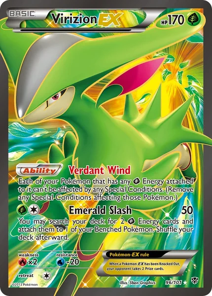 Virizion EX card image