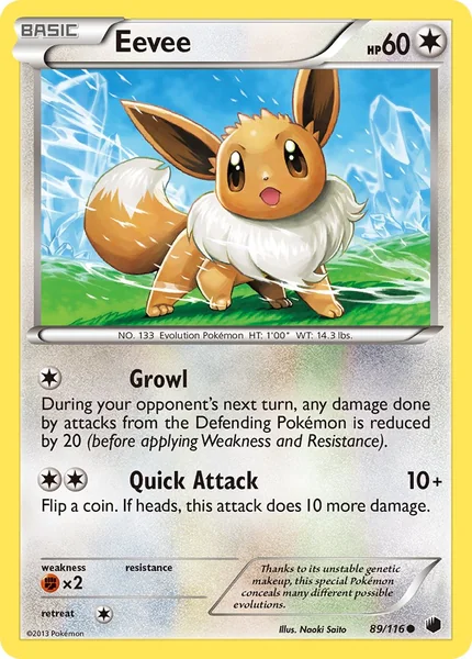 Eevee card image