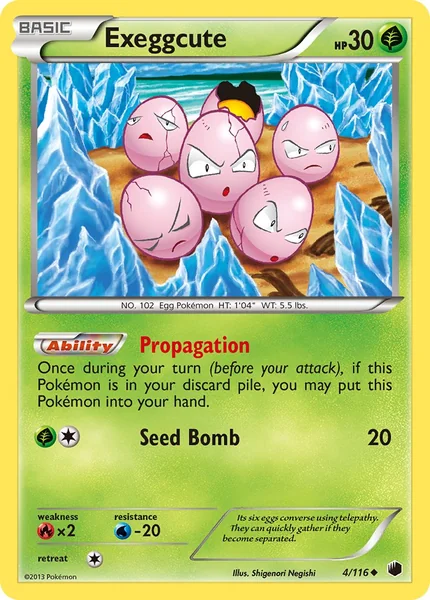 Exeggcute card image