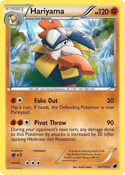 Hariyama card image