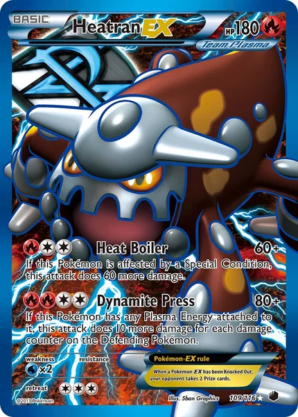 Heatran EX card image