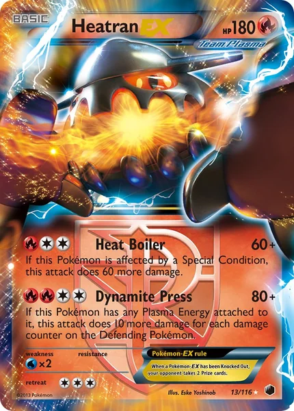 Heatran EX card image