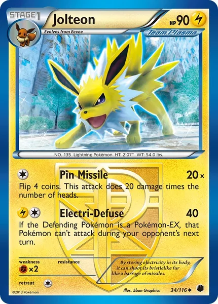 Jolteon card image