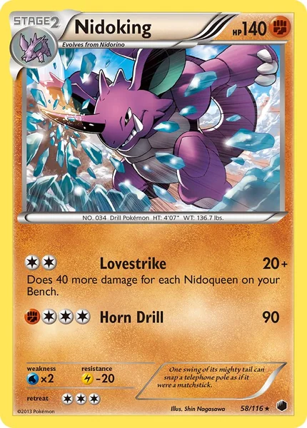 Nidoking card image