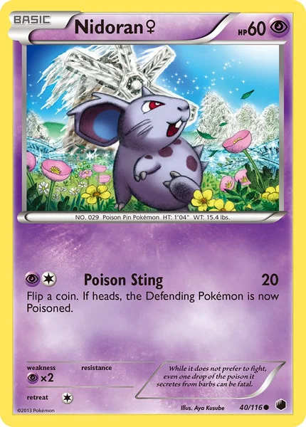 Nidoran card image