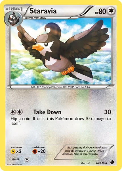 Staravia card image