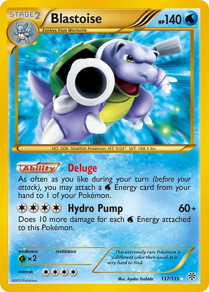 Blastoise card image