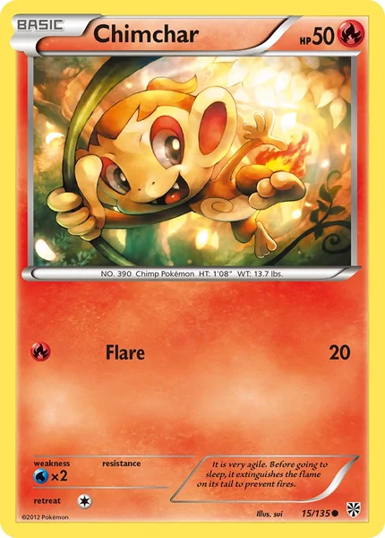 Chimchar card image