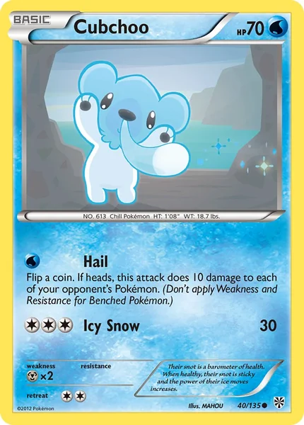 Cubchoo card image