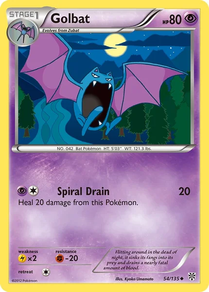 Golbat card image