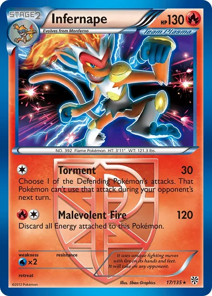 Infernape card image