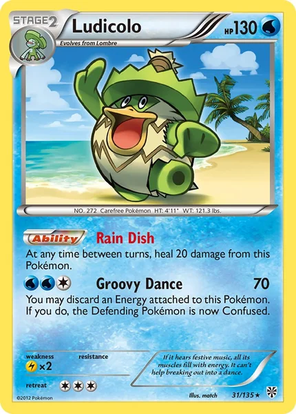 Ludicolo card image
