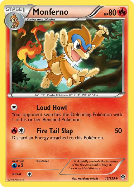 Monferno card image