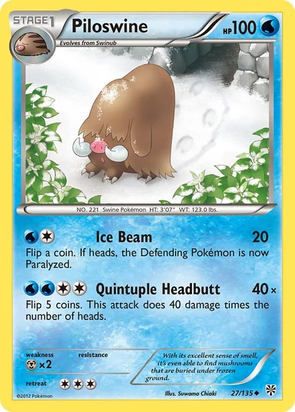 Piloswine card image