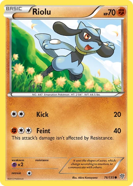 Riolu card image