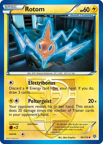 Rotom card image