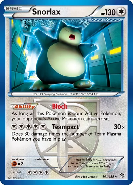 Snorlax card image
