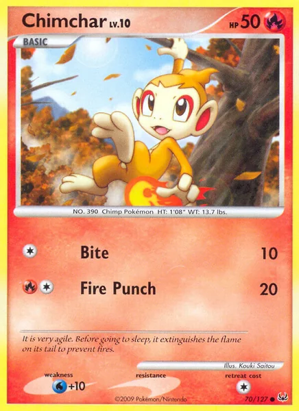 Chimchar card image
